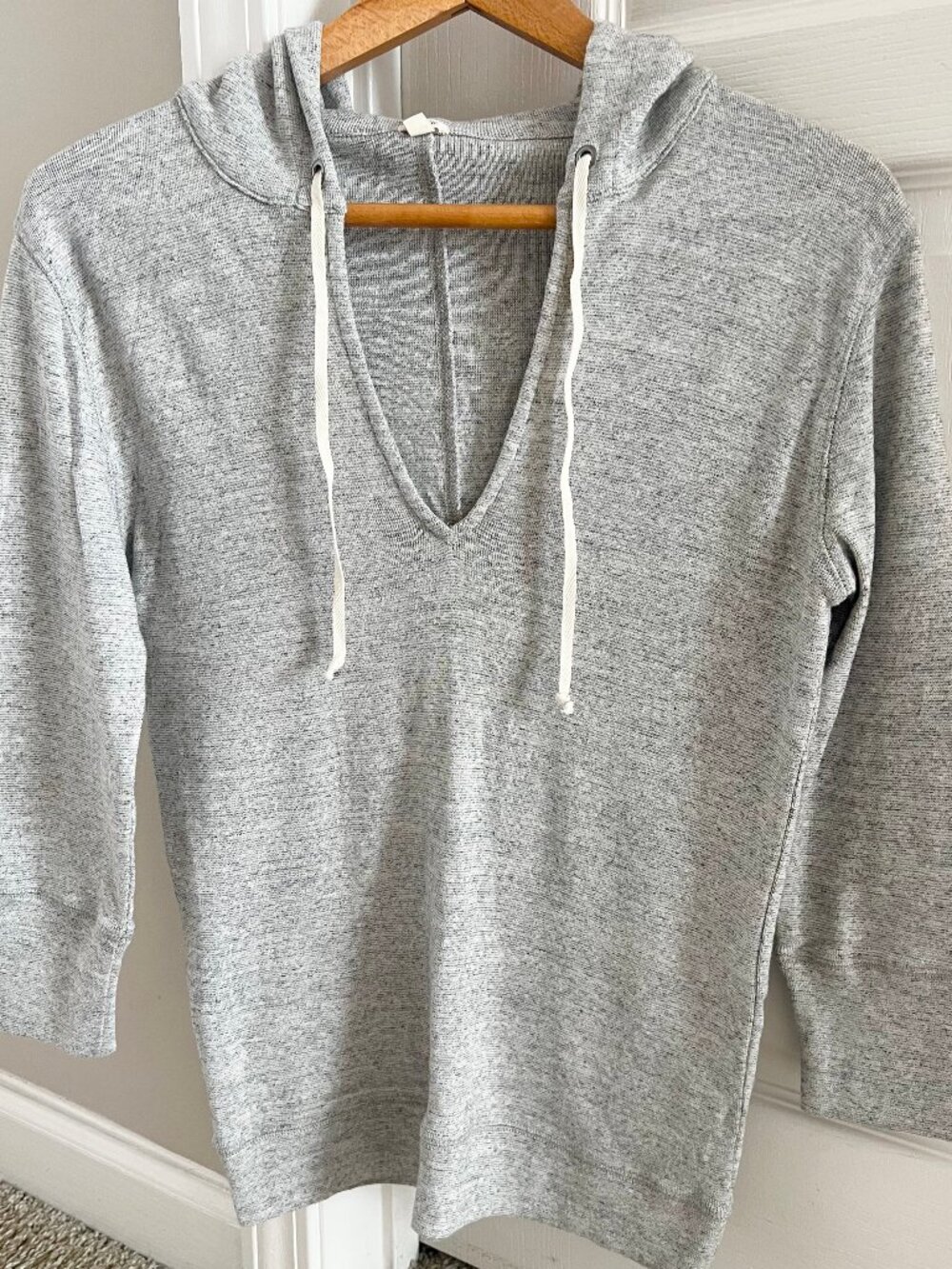 {J. CREW} Heritage Terry Pullover Hoodie/Lightweight, Women’s US Size (XS)
